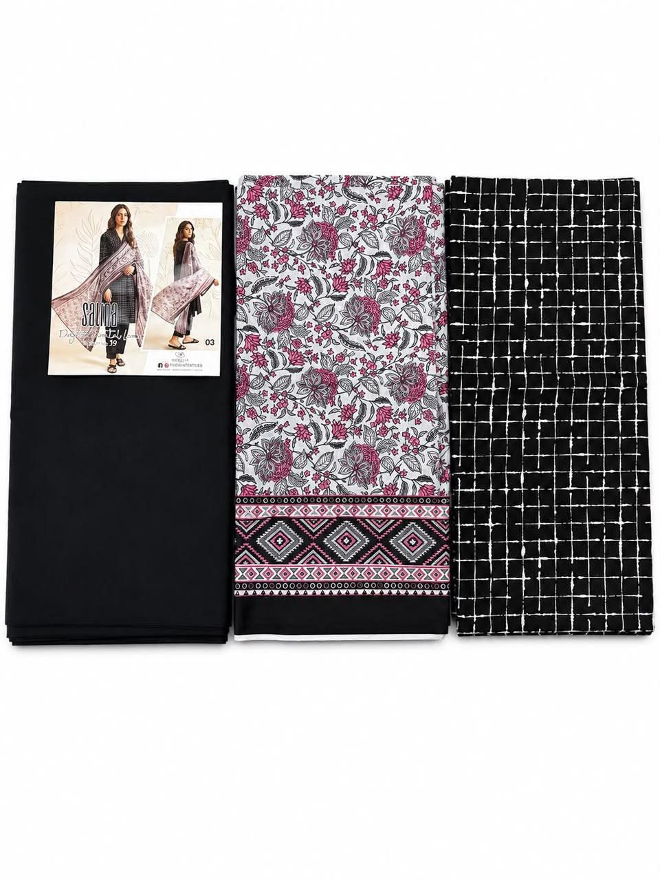 UNSTICHED SALINA BLACK