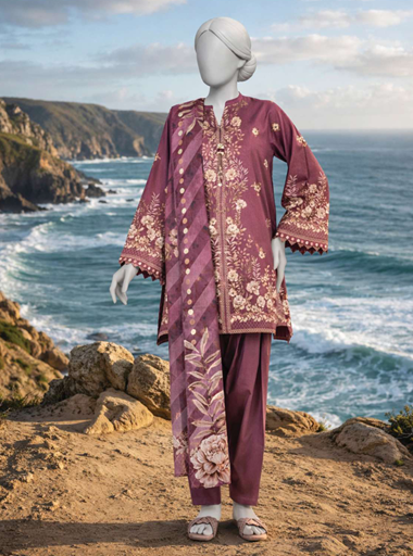 UNSTICHED MTJ - SUMMER MAROON