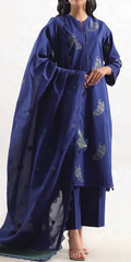 UNSTICHED SAYA JACQUARD NAVY