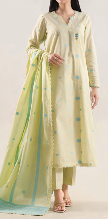 UNSTICHED SAYA JACQUARD YELLOW