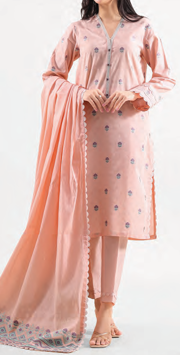 UNSTICHED SAYA JACQUARD PINK