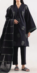 UNSTICHED SAYA JACQUARD BLACK