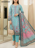 LAIRA PRINTED LAWN BY SALITEX CIAN