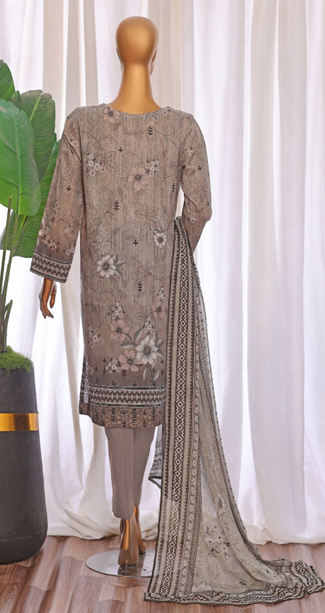 UNSTICHED HZ PREMIUM CHIKANKARI GREY