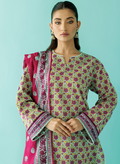 UNSTICHED ORIENT LAWN PINK