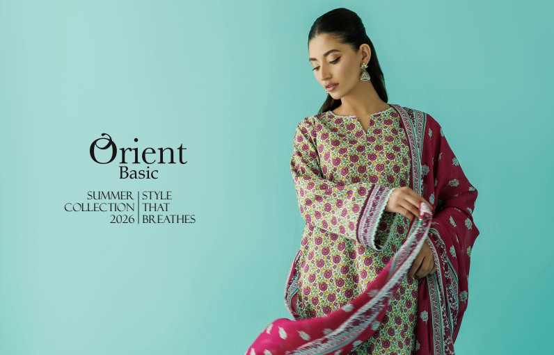 UNSTICHED ORIENT LAWN PINK