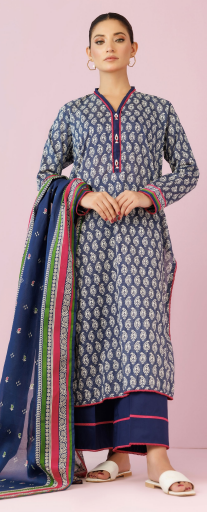 UNSTICHED ORIENT LAWN BUE