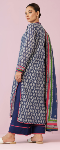 UNSTICHED ORIENT LAWN BUE