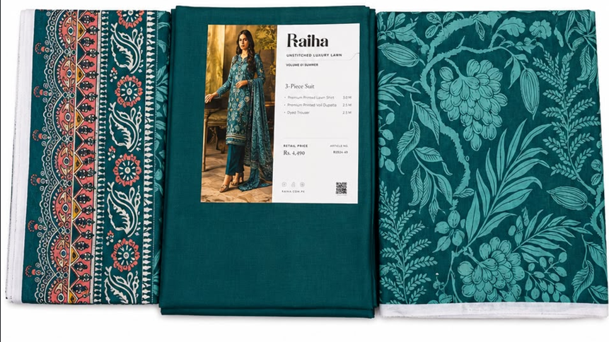 UNSTICHED RAIHA GREEN